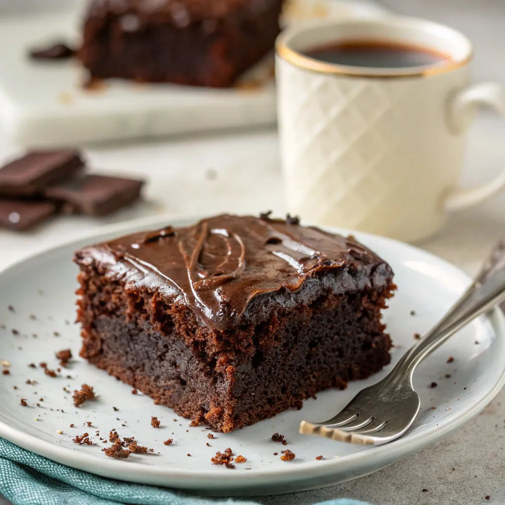 vegan wacky cake