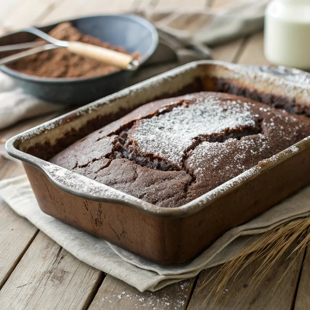 vegan wacky cake